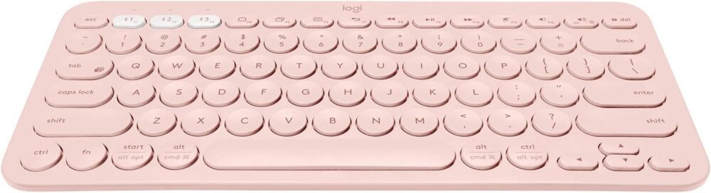 Logitech K380 Multi-Device Bluetooth Rose pink