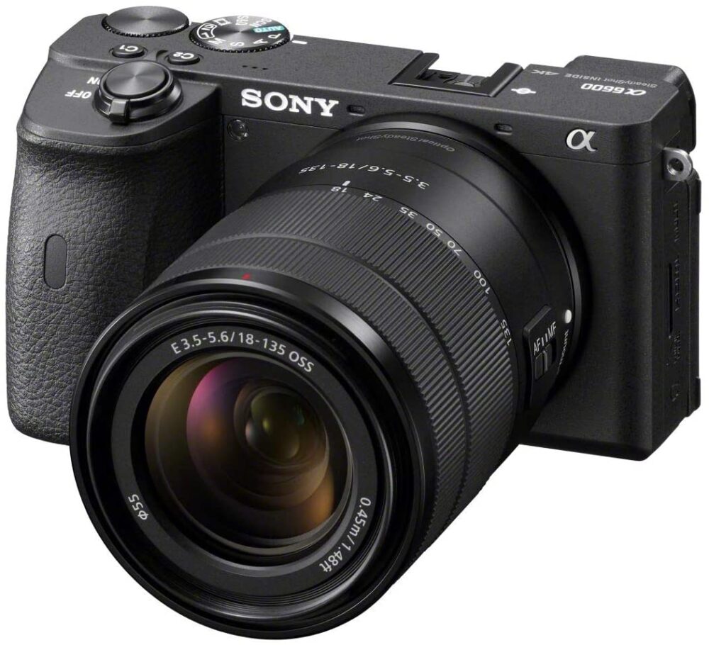 Sony Alpha A6600 Mirrorless Camera with 18-135mm Zoom Lens