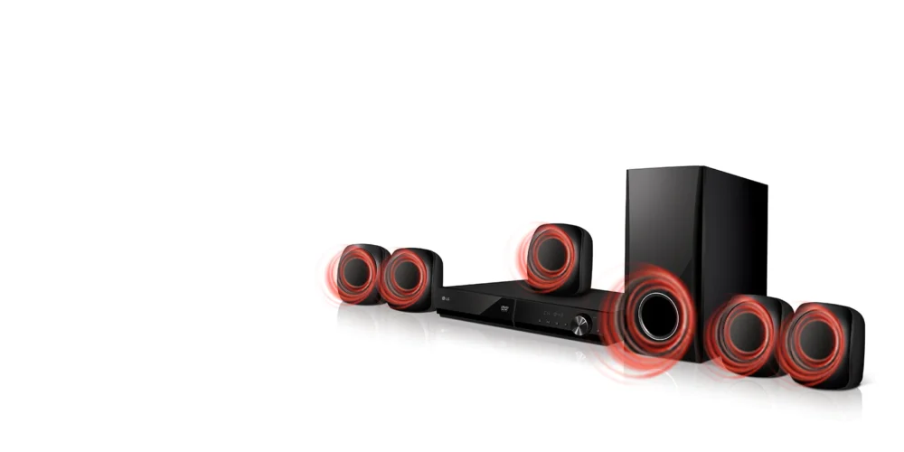 LG LHD427 330W 5.1Ch DVD Home Theatre System