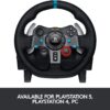 Logitech G29 Steering Wheel (PS4&PS5)