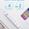 Anker PowerExtend USB 4 strip  B2B - SA/KW/AE/SG/MY/HK White Iteration 1 A9141K21