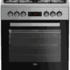 BEKO Cooker 3 Gas + 1 Electric - FSM63330DXDSL