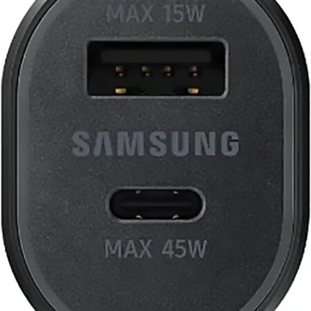 Samsung Dual Car Charger  (45W+15W) Super Fast