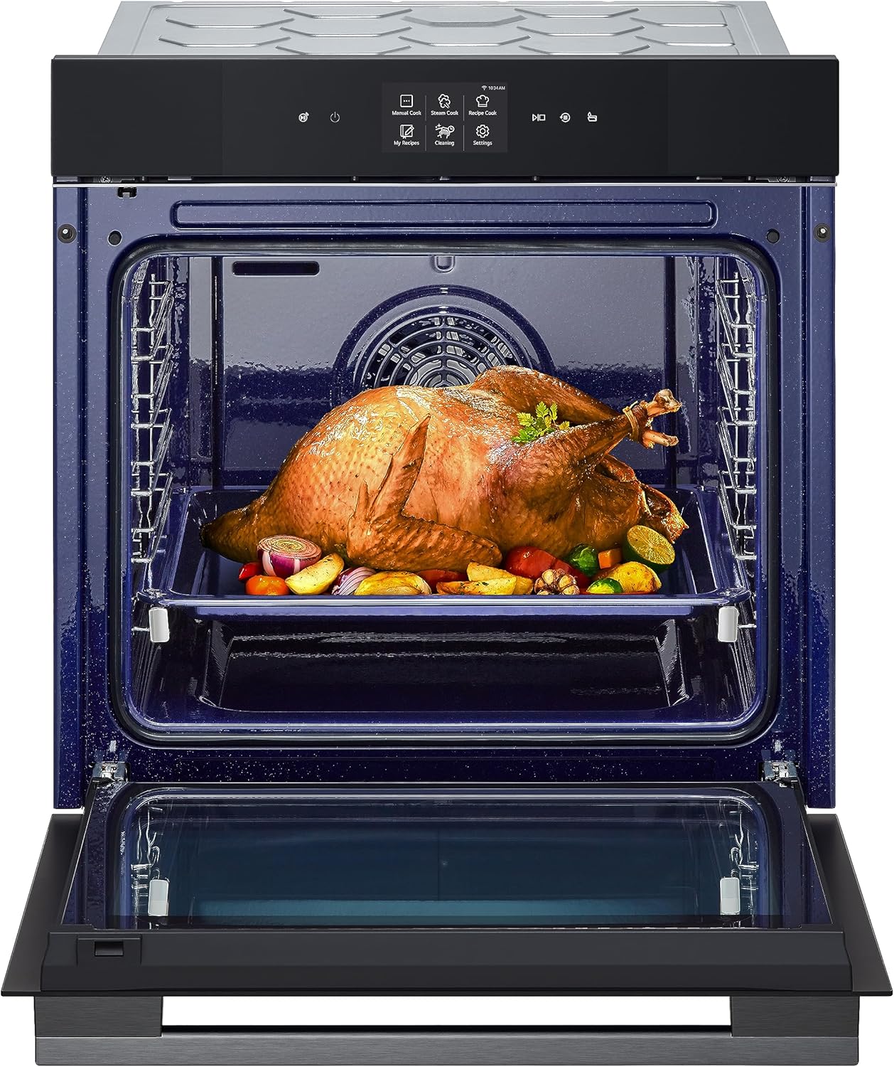 LG Silver Built-in Oven 76L WSED7667M