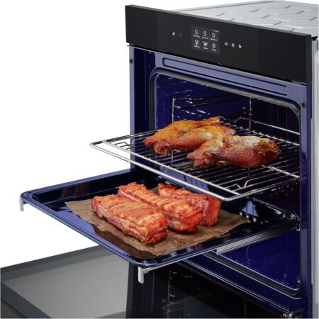 LG Silver Built-in Oven 76L WSED7667M