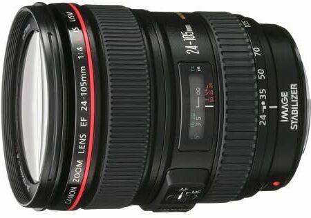 Canon EF 24-105mm f/4 L IS USM Lens for Canon EOS SLR Cameras
