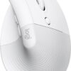 Logitech Lift Vertical Ergonomic Mouse White