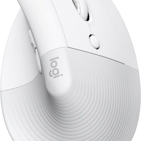 Logitech Lift Vertical Ergonomic Mouse White