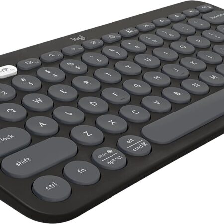 Logitech Pebble Keys 2 K380s, Multi-Device Tonal graphite
