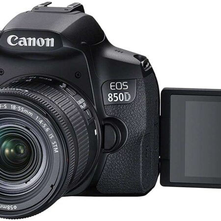Canon EOS 850 D DSLR Camera with 18-55mm Lens 2year warranty