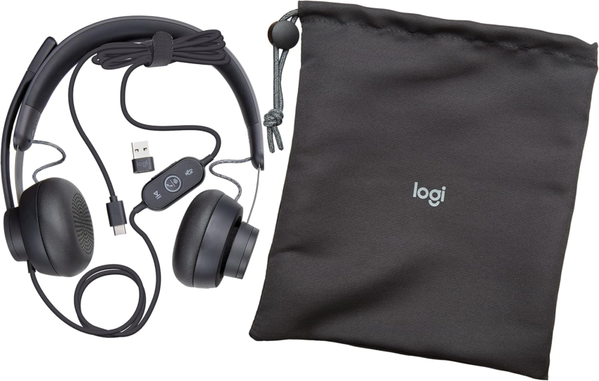 Logitech Zone Wired On-Ear Headset