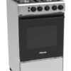 Hisense HFG50111X 50CM Free Stand Cooker – All Gas And Gas Oven