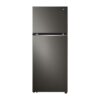 LG DoubleDoor Fridge No Frost 395L Black Steel